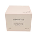 wakemake(ウェイクメイク) ウォーターグロウコーティングバーム01 ロージーポーセリン バームファンデーション  ブラシ付き クッションファンデ